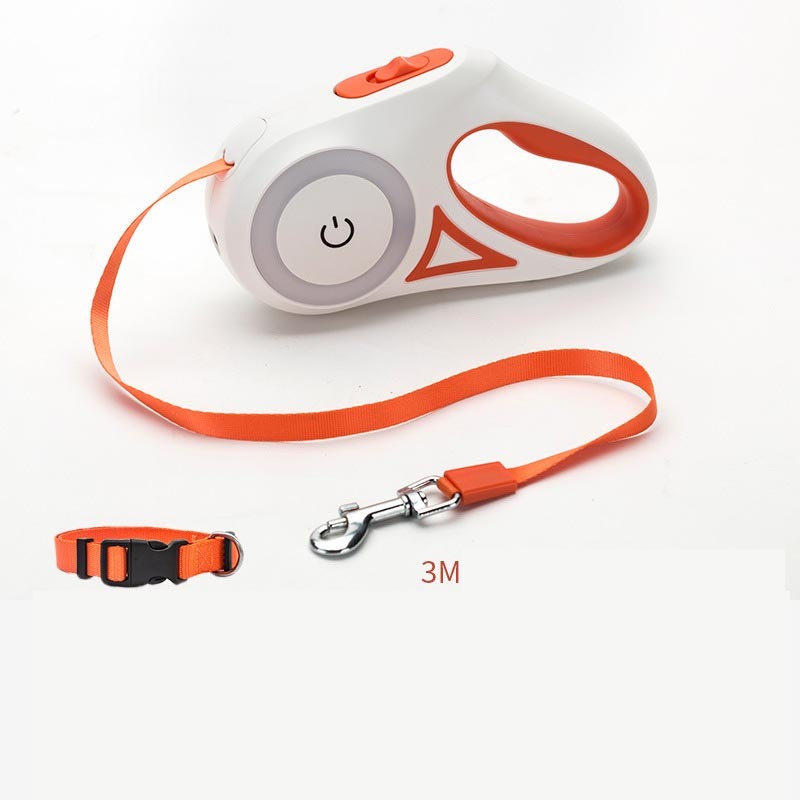 Dog Leash Retractable Collar Spotlight