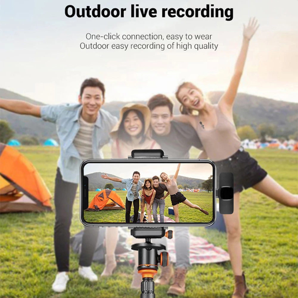 Wireless Lavalier Microphone Mini Mic