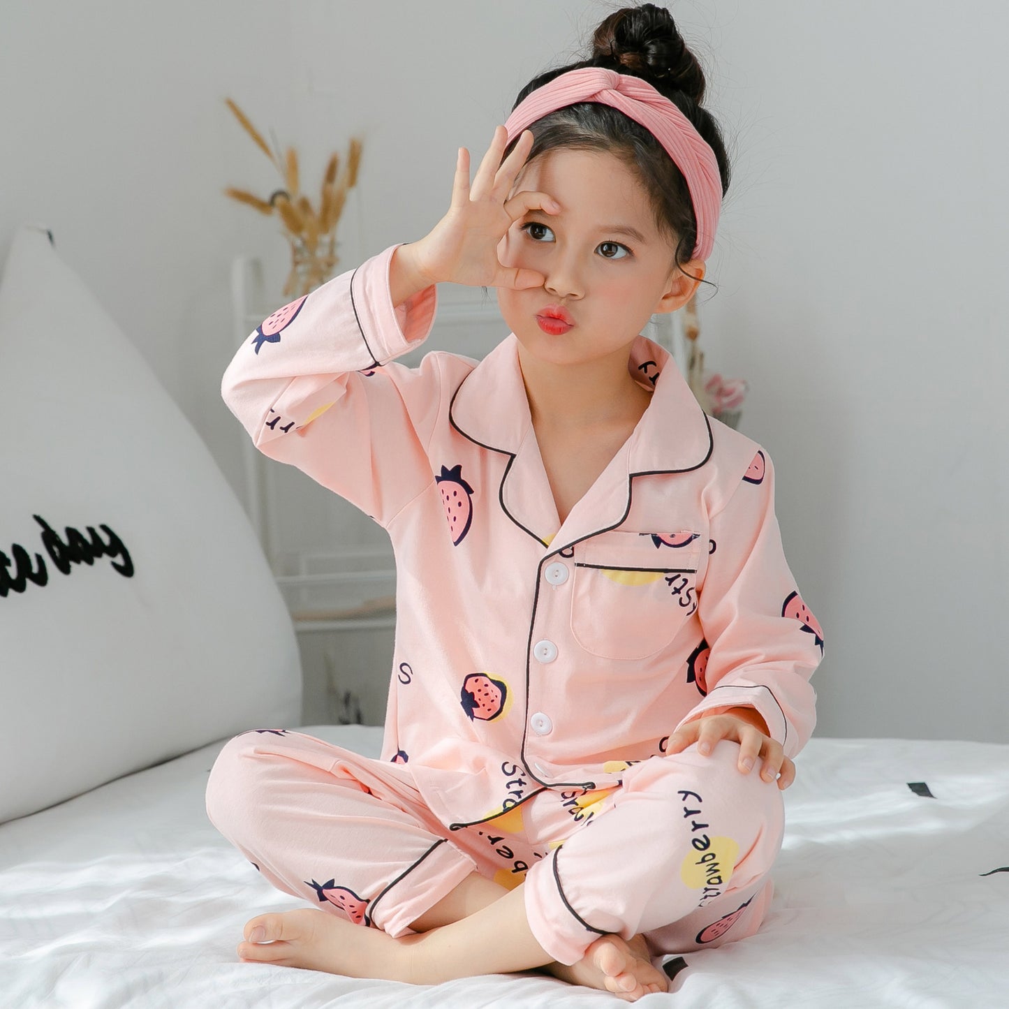 Cotton Pajamas for Children Sleepwear