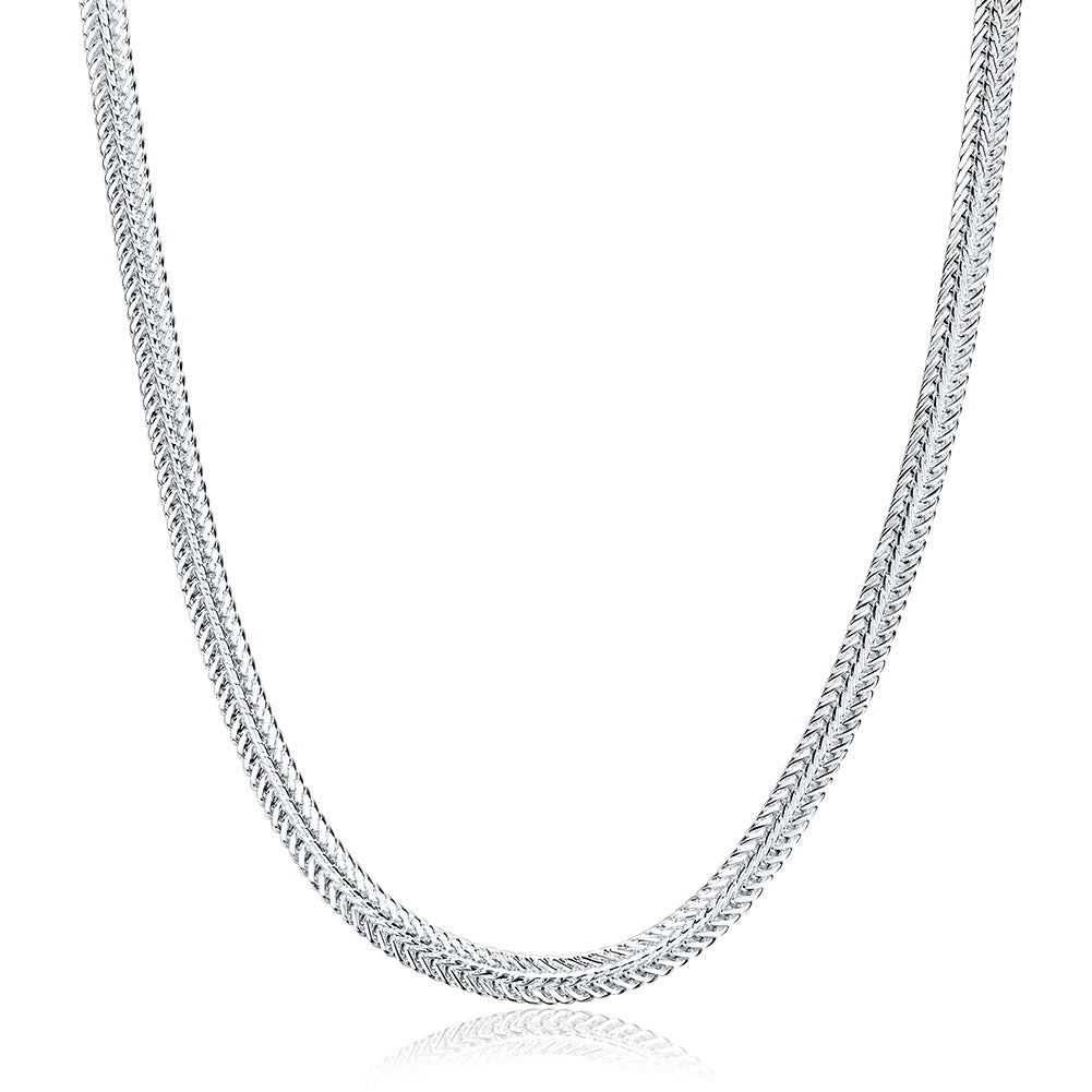 Fashion Snake Bone Necklace for Men & Women