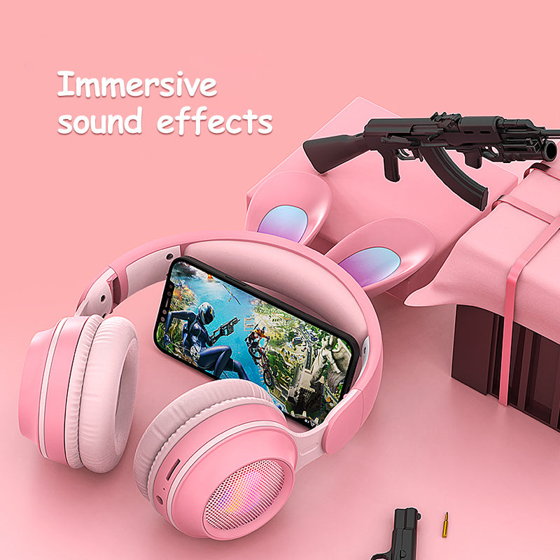 Rabbit Ear Headphones Wireless Sound