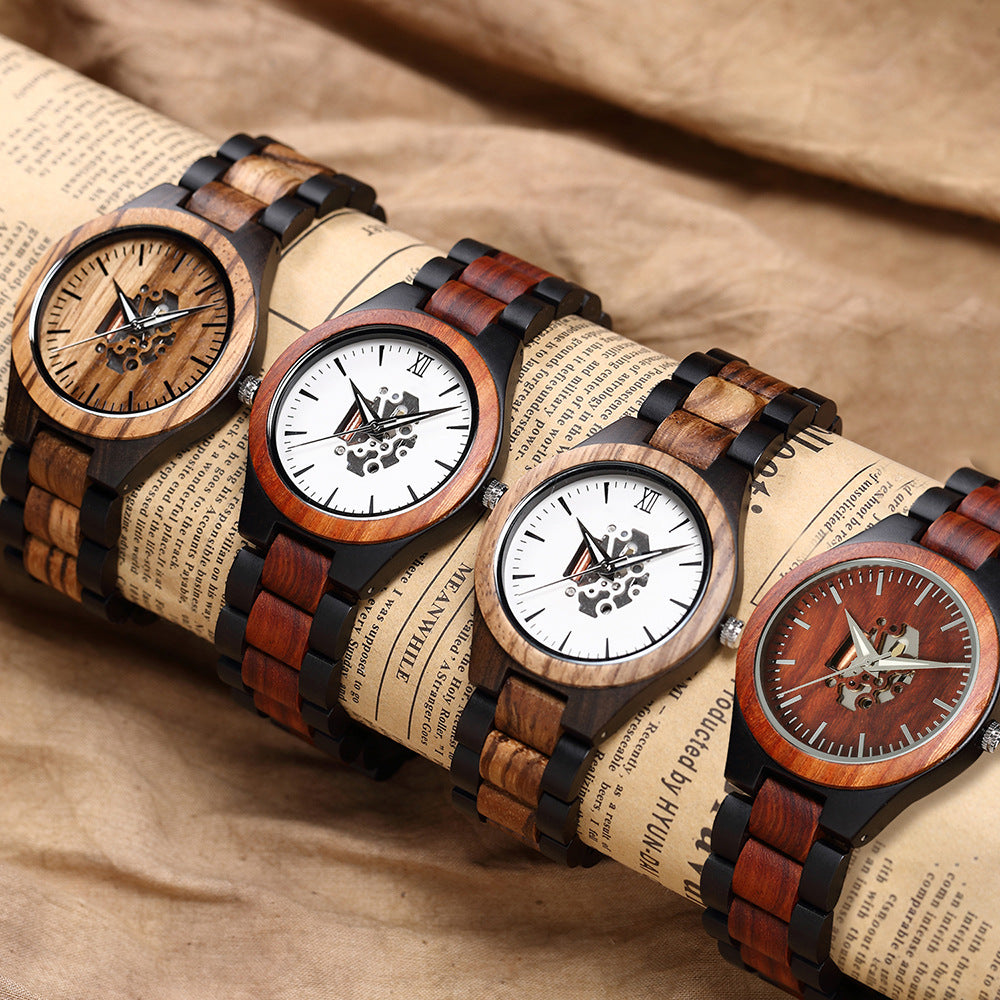 Simple Hollow Quartz Business Watch