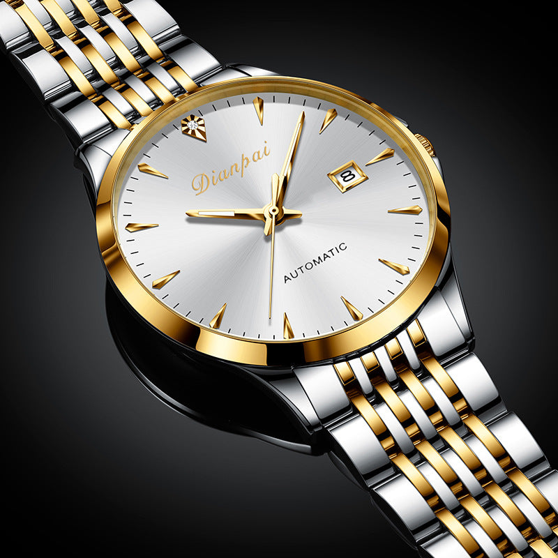 Men's Simple Dial Automatic Watch