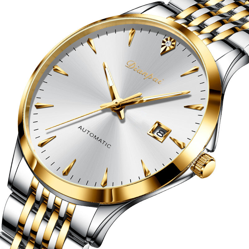 Men's Simple Dial Automatic Watch