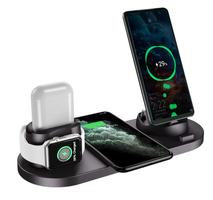 Wireless Fast Charger 6 in 1 Dock