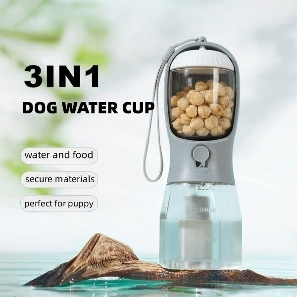 Dog Water Cup Three-in-one Pet Supply