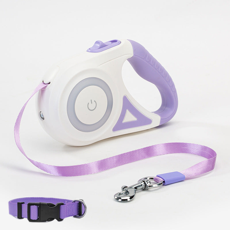 Dog Leash Retractable Collar Spotlight