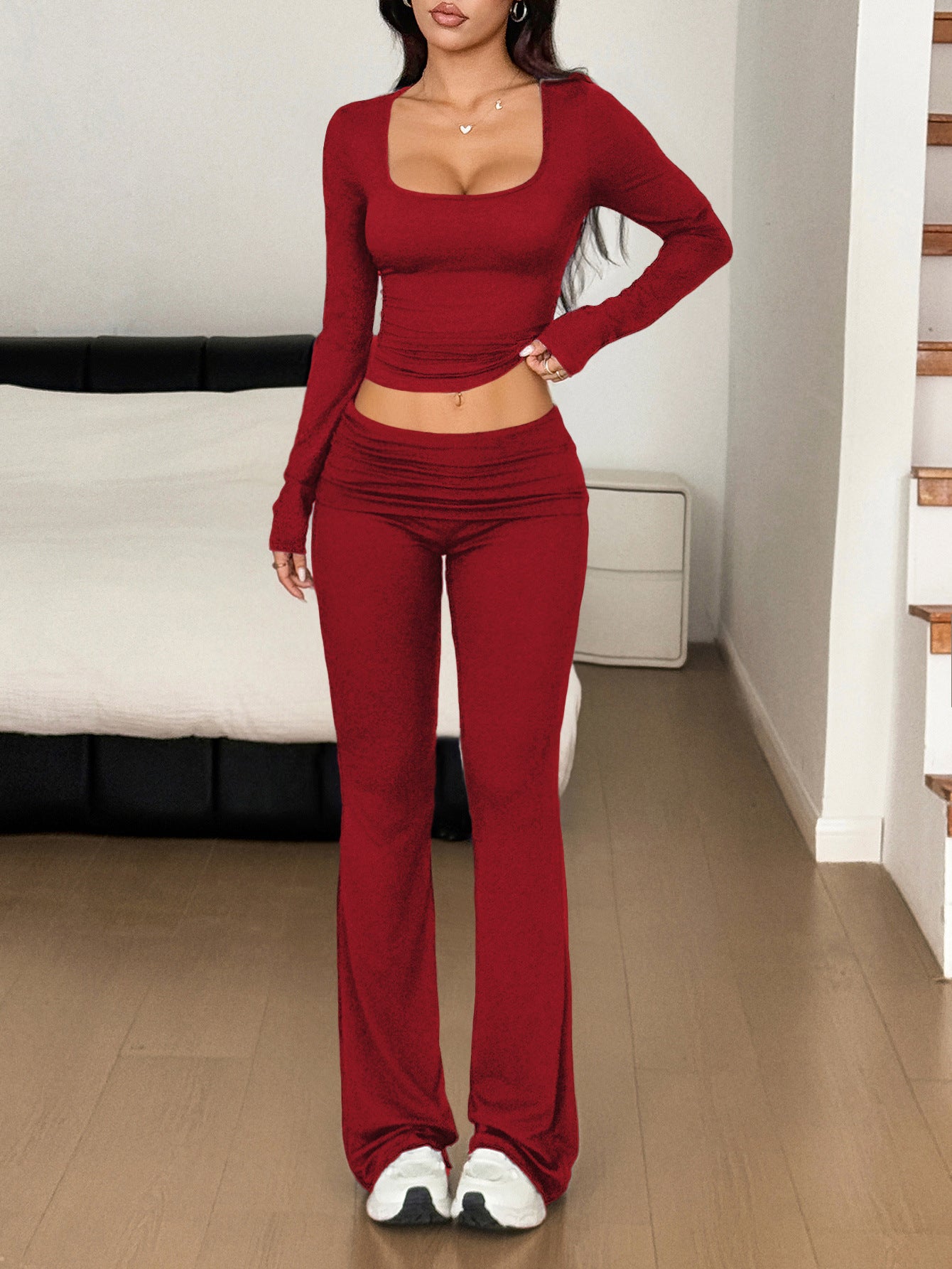 Fashion Personality Sports Style Suit Women
