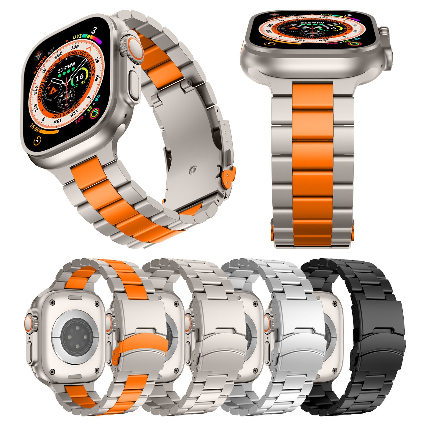 Suitable For Apple Watch S10 Titanium Strap