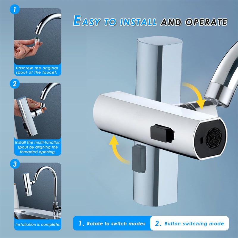 Kitchen Faucet Splash Proof Nozzle