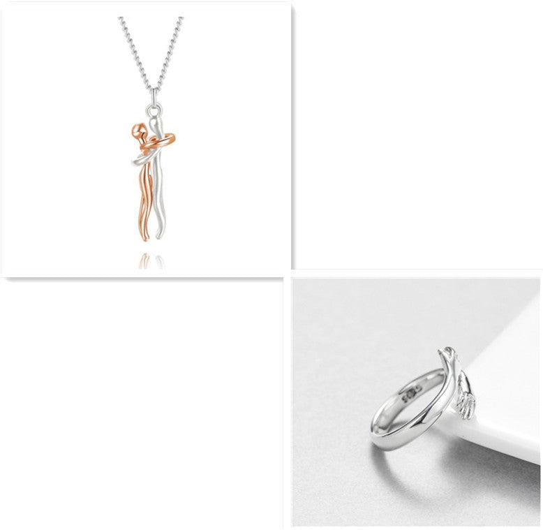 Love Hug Necklace Unisex Gift
