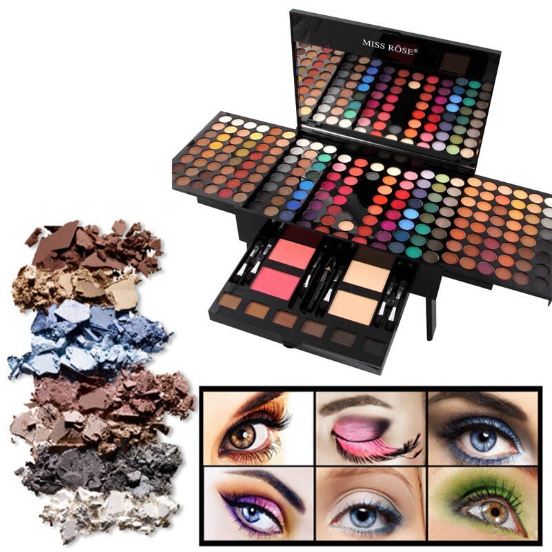 180 Colors Eyeshadow Blush Set Piano Makeup Box