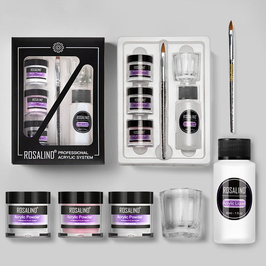 Nail Powder Acrylic System Kit Set