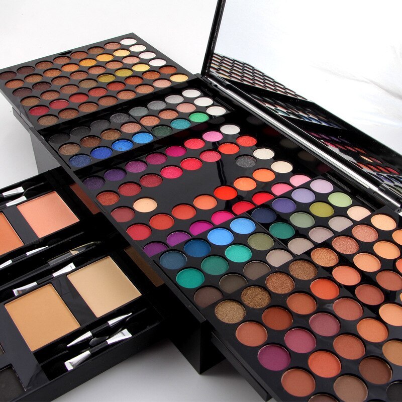 180 Colors Eyeshadow Blush Set Piano Makeup Box
