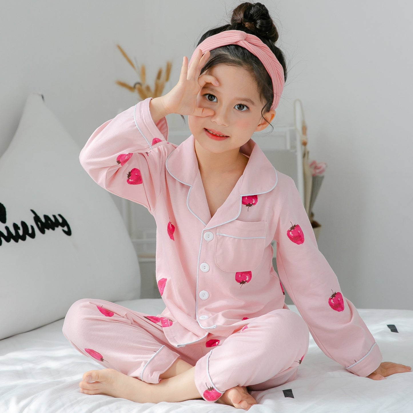 Cotton Pajamas for Children Sleepwear