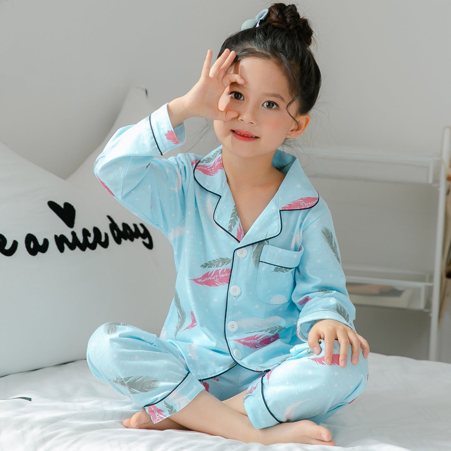 Cotton Pajamas for Children Sleepwear