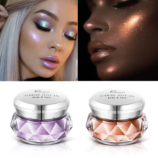 Face Highlighter Jelly Gel Glow Makeup