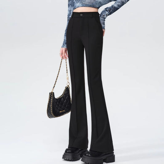 High Waist Slimming Flared Pants