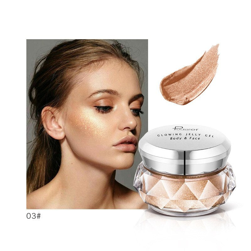Face Highlighter Jelly Gel Glow Makeup