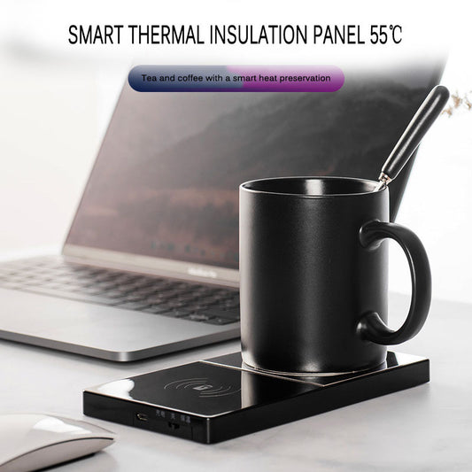 2 In 1 Heating Mug Cup Warmer Charger