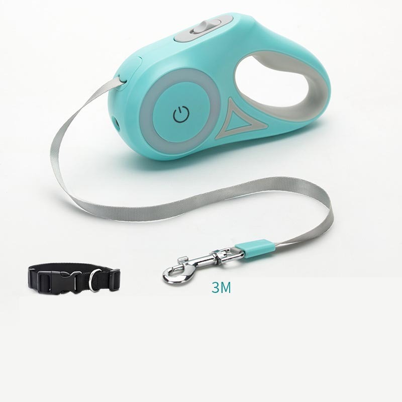 Dog Leash Retractable Collar Spotlight