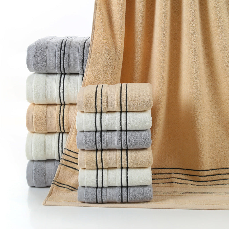 Household Pure Cotton Bath Towel – Soft & Absorbent
