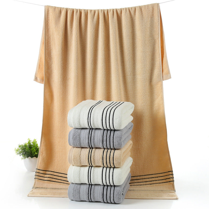 Household Pure Cotton Bath Towel – Soft & Absorbent