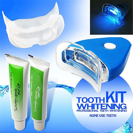 Oral Gel Teeth Whitening LED Kit
