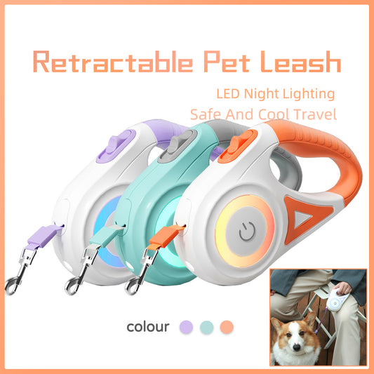 Dog Leash Retractable Collar Spotlight