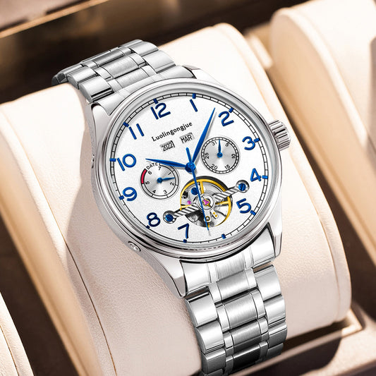 Business Hollow Men's Mechanical Watch