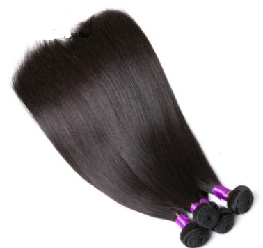 Human Hair Brazilian Straight Natural 1B