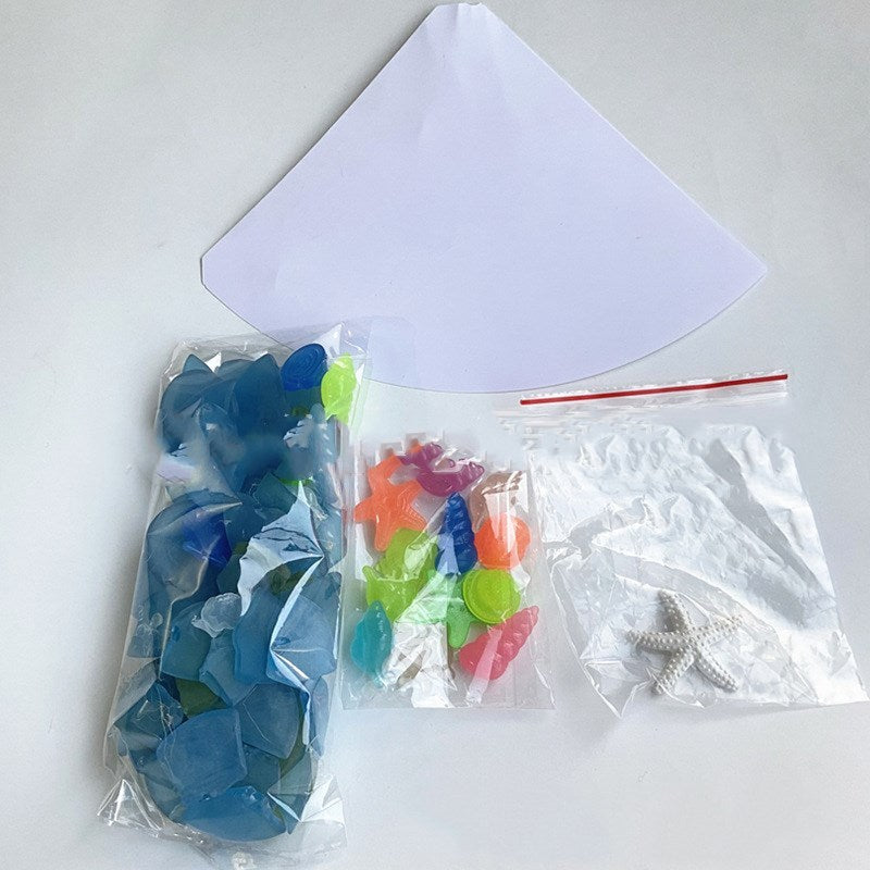 Christmas Decoration Blue Glass Tree