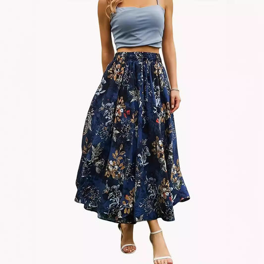 Large Swing Tight Waist Lace Skirt