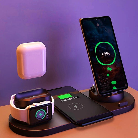 Wireless Fast Charger 6 in 1 Dock